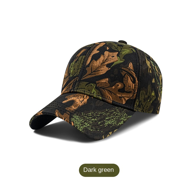Camouflage Baseball Cap Outdoor Sun Protection Adj. Hat