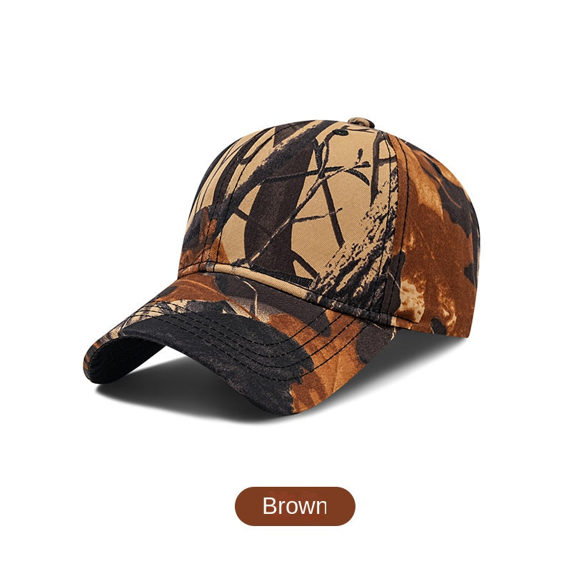 Camouflage Baseball Cap Outdoor Sun Protection Adj. Hat