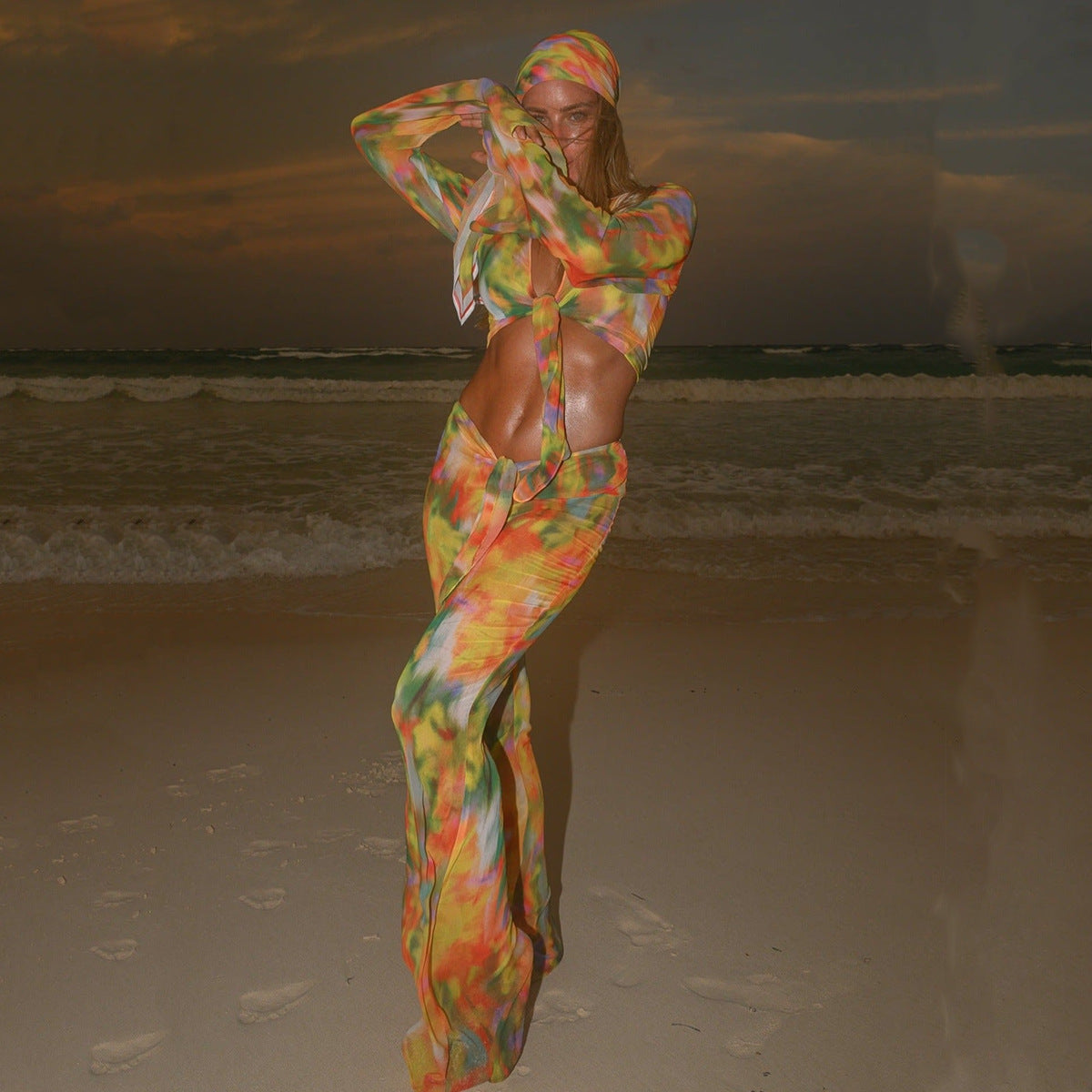 Two-Piece Bikini Women's Swimsuit Separate Piece Swimwear Beachwear