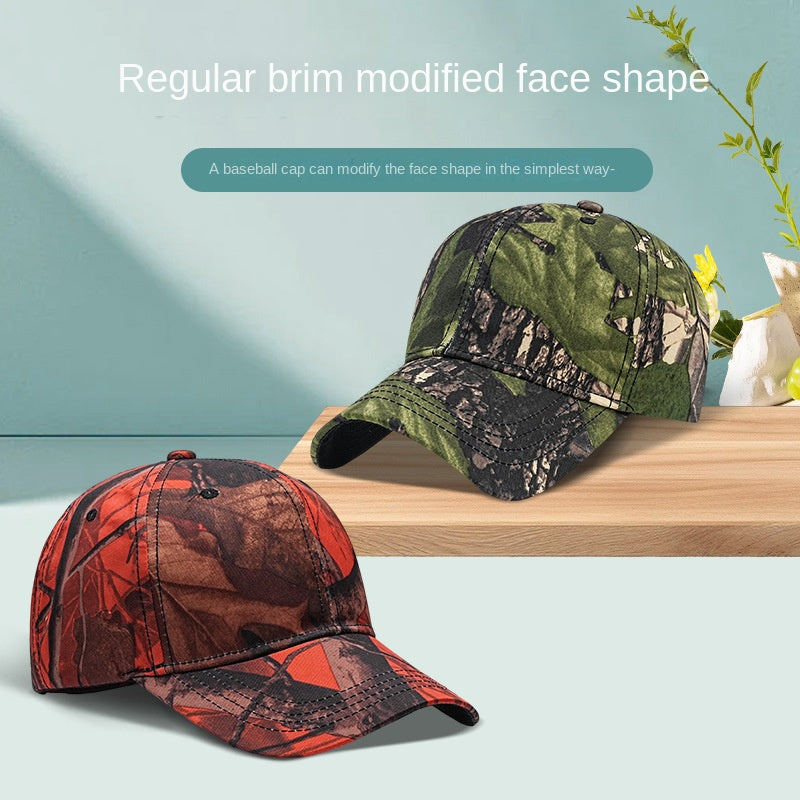 Camouflage Baseball Cap Outdoor Sun Protection Adj. Hat