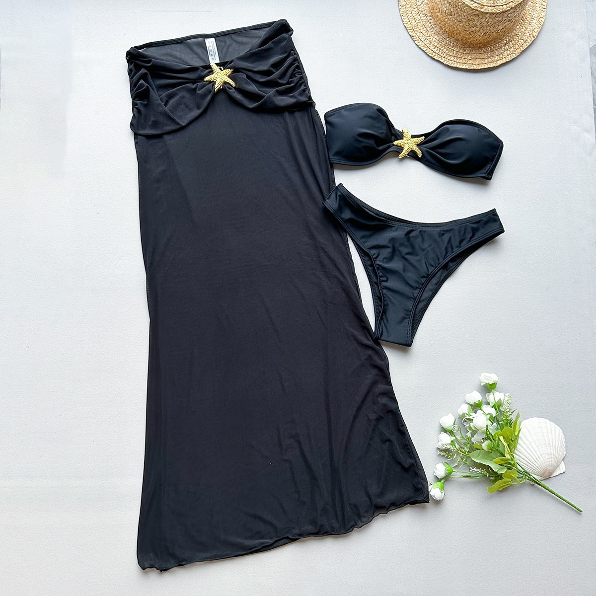 Women's Swimsuit Two-Piece Swimwear Beach Dress
