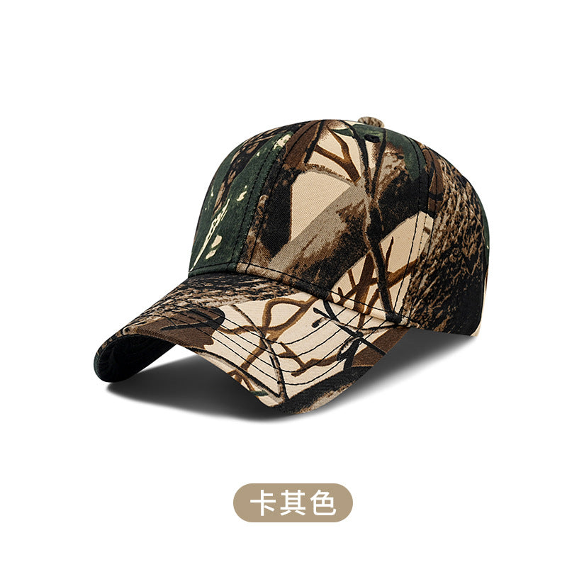 Camouflage Baseball Cap Outdoor Sun Protection Adj. Hat