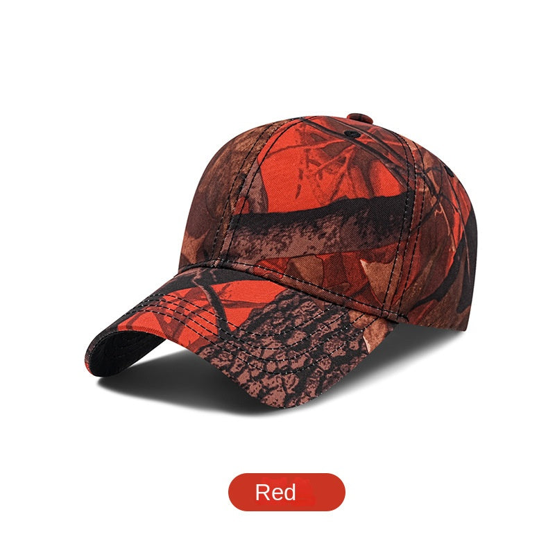 Camouflage Baseball Cap Outdoor Sun Protection Adj. Hat