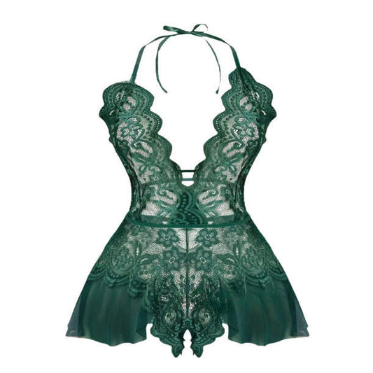 Sexy See Through Lingerie Jumpsuite For Women