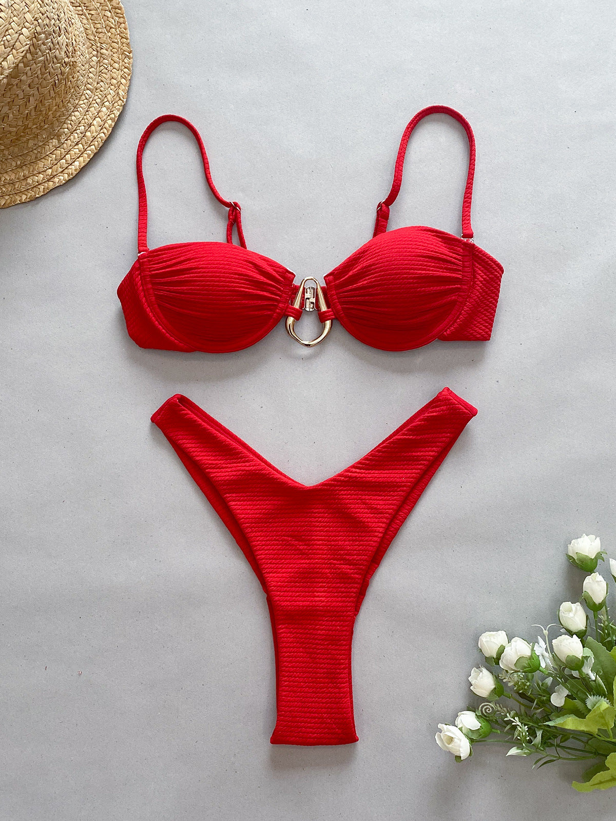 Sexy Bikini  High Waist Two-Piece Women's Swimsuit